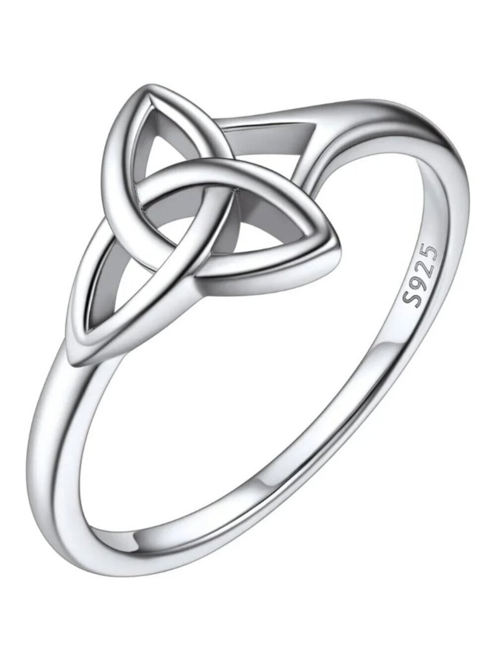 925 Sterling Silver  Claddagh Knot Promise Ring